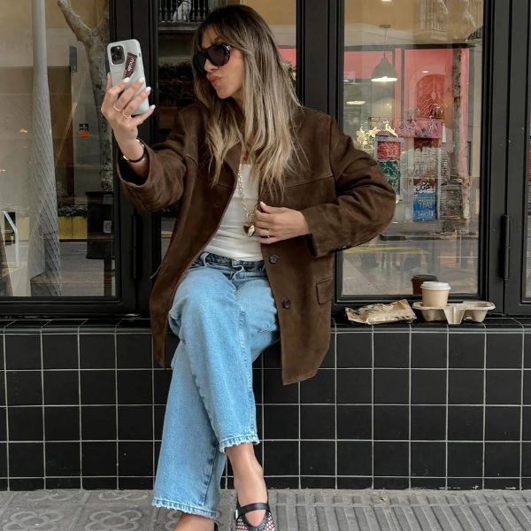 Emil - suede jacket