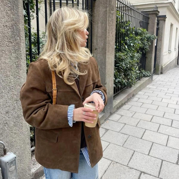 Emil - suede jacket