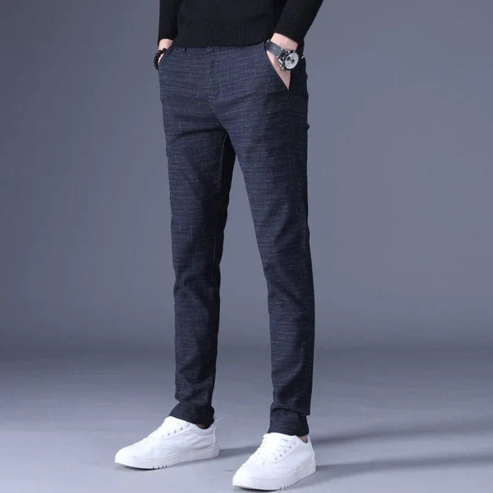 Alex - broek van modern gesneden stof