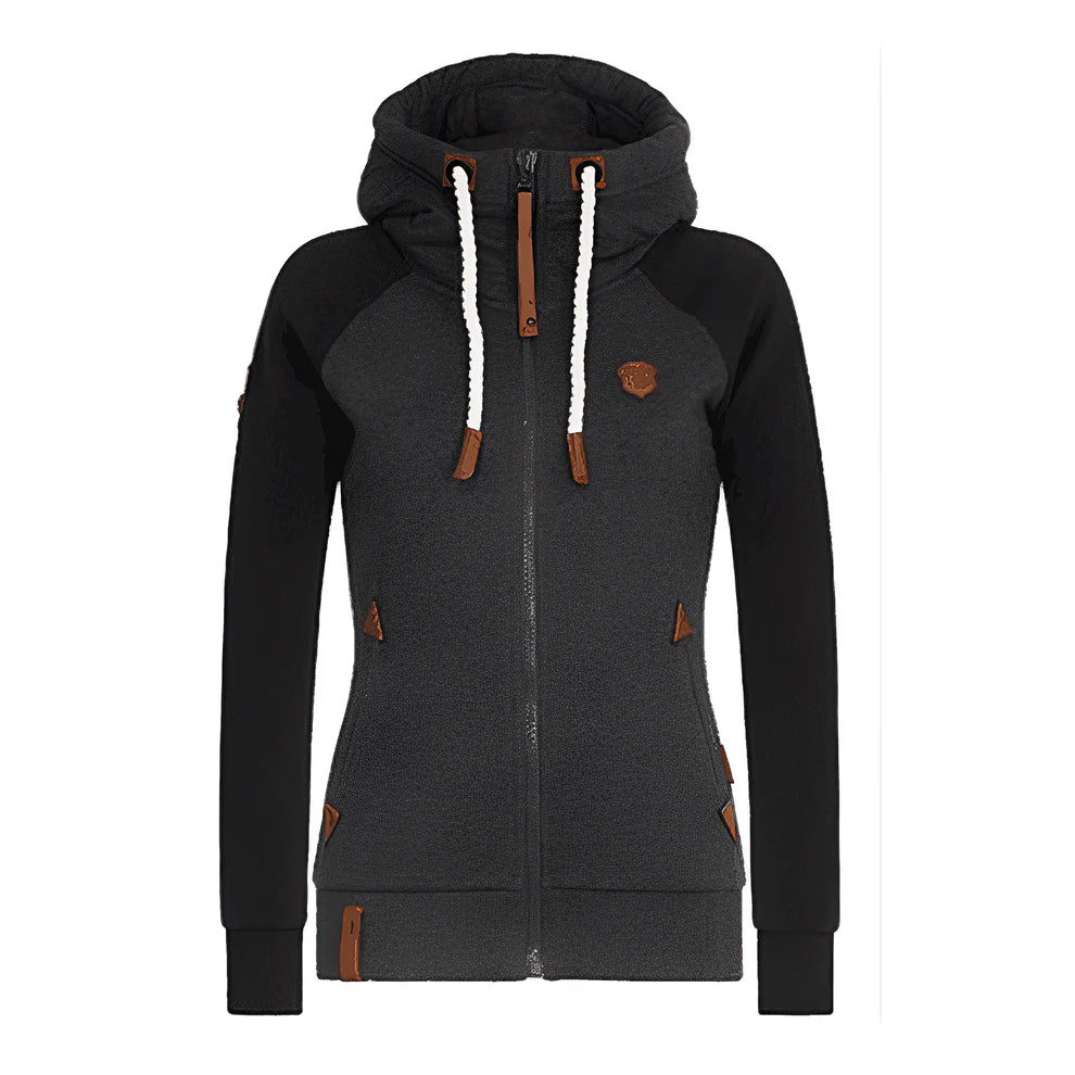Aubrey comfortable drawstring hoodie – women