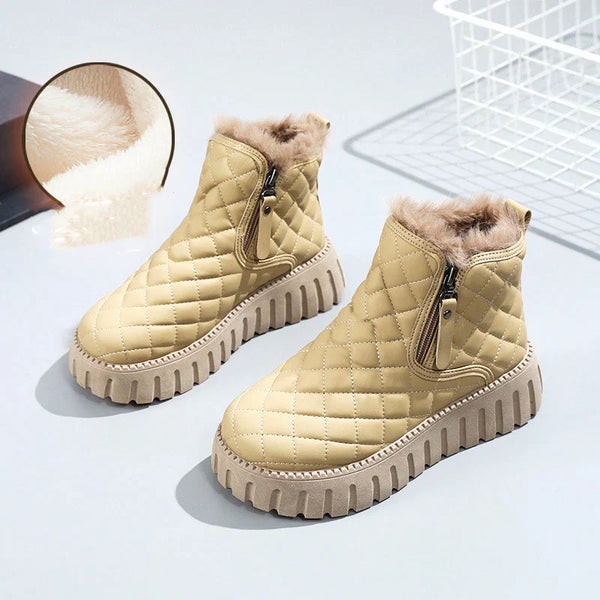 Mia - snowboots katoen antislip