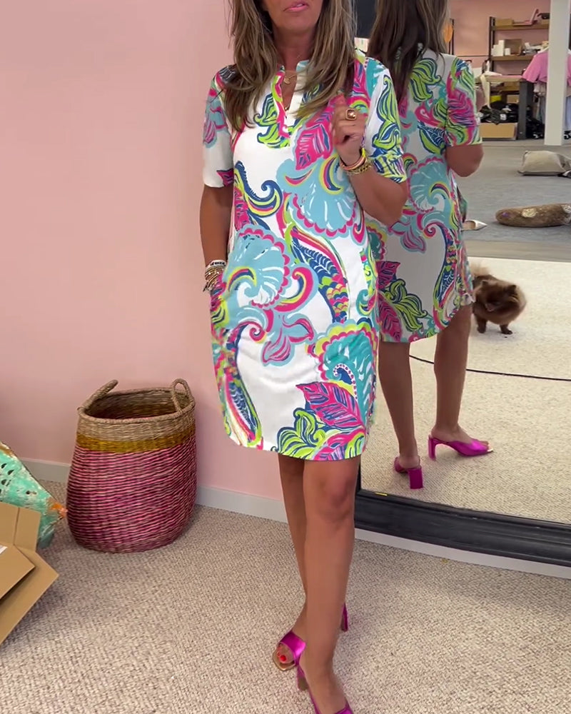 NIMA Zomer Breeze Katoenen Jurk