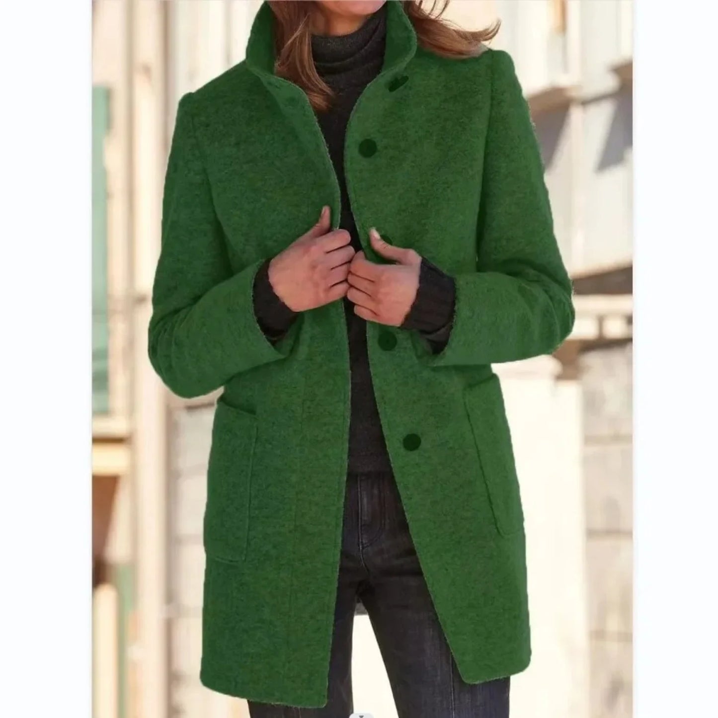 Vintage wool coat for women - Kayla