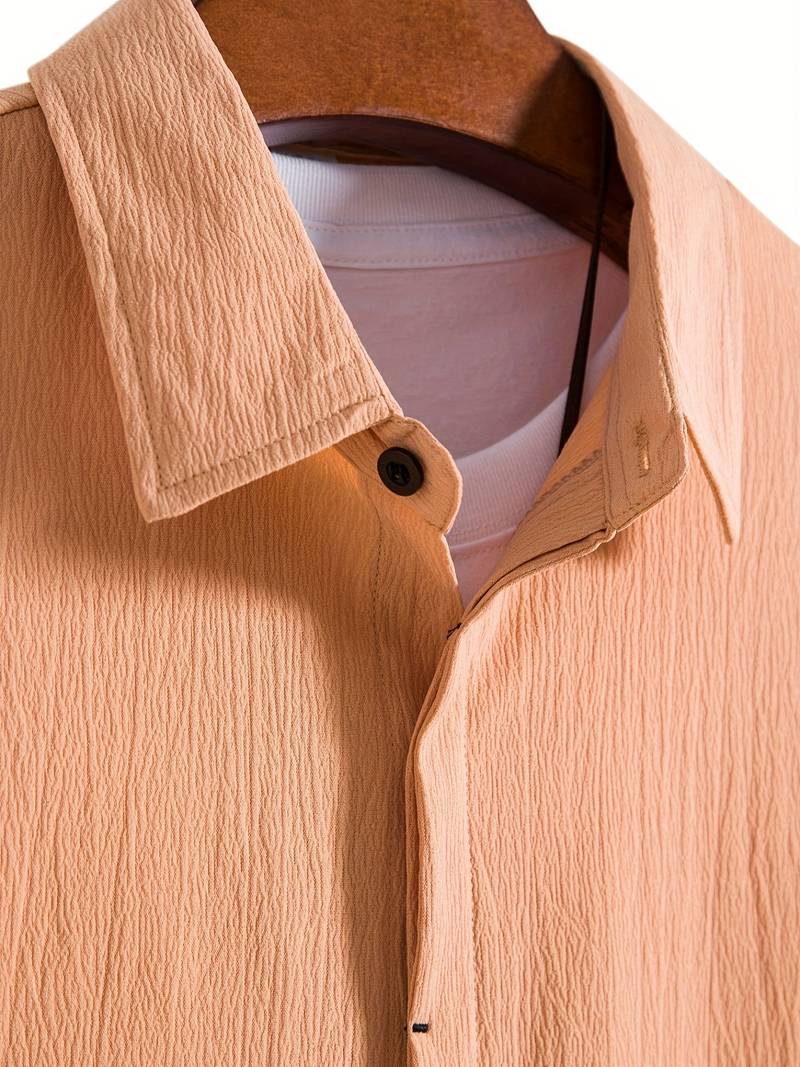 NIMA casual overhemd met korte mouwen voor heren