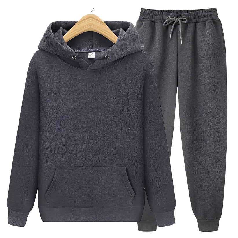 Aric casual unisex set hoodie & pants – unisex
