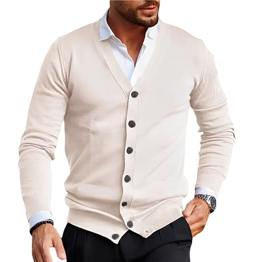 Bradley casual simple cardigan – men