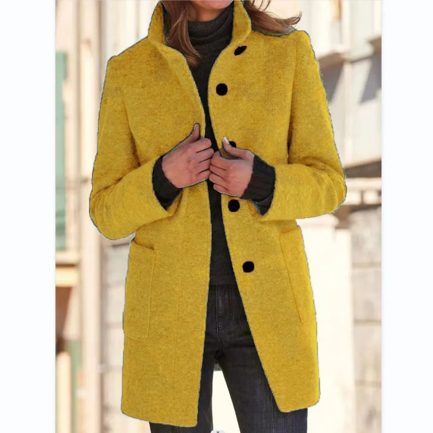 Vintage wool coat for women - Kayla