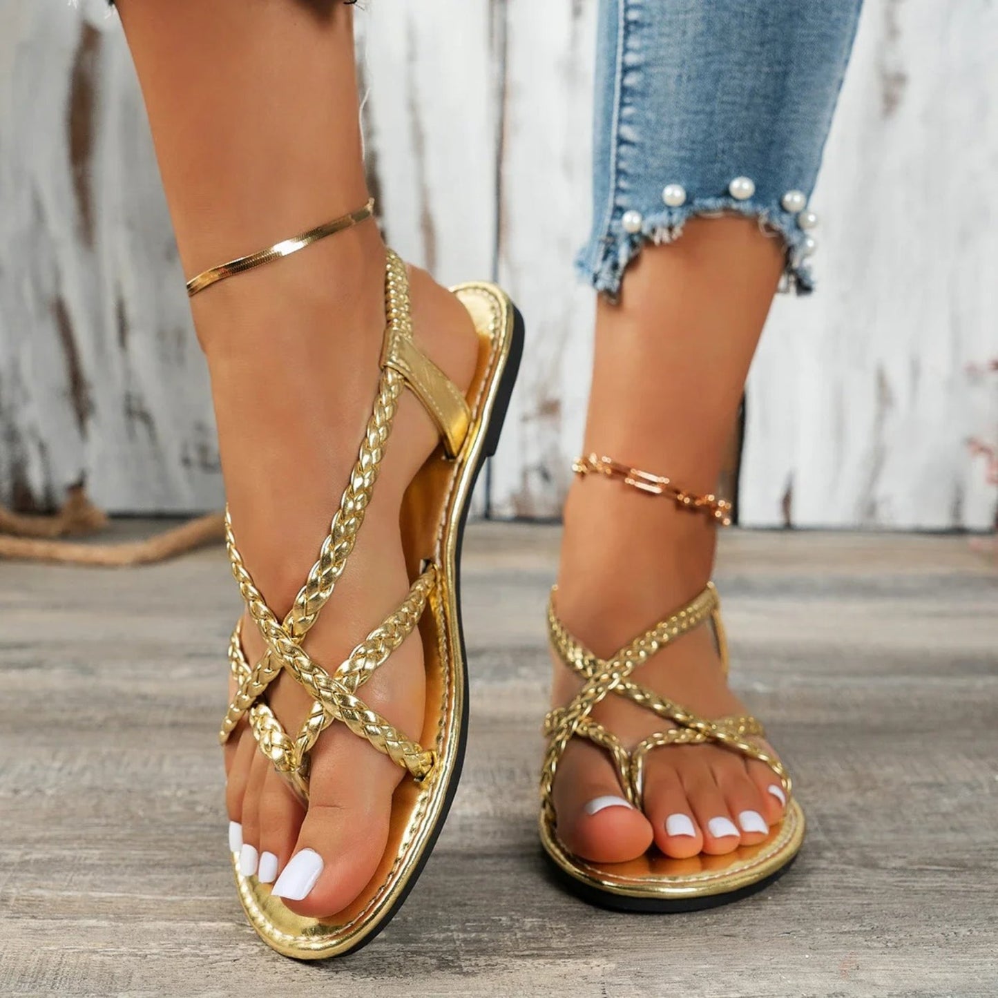 NIMA zwarte waterdichte lichtgewicht slippers