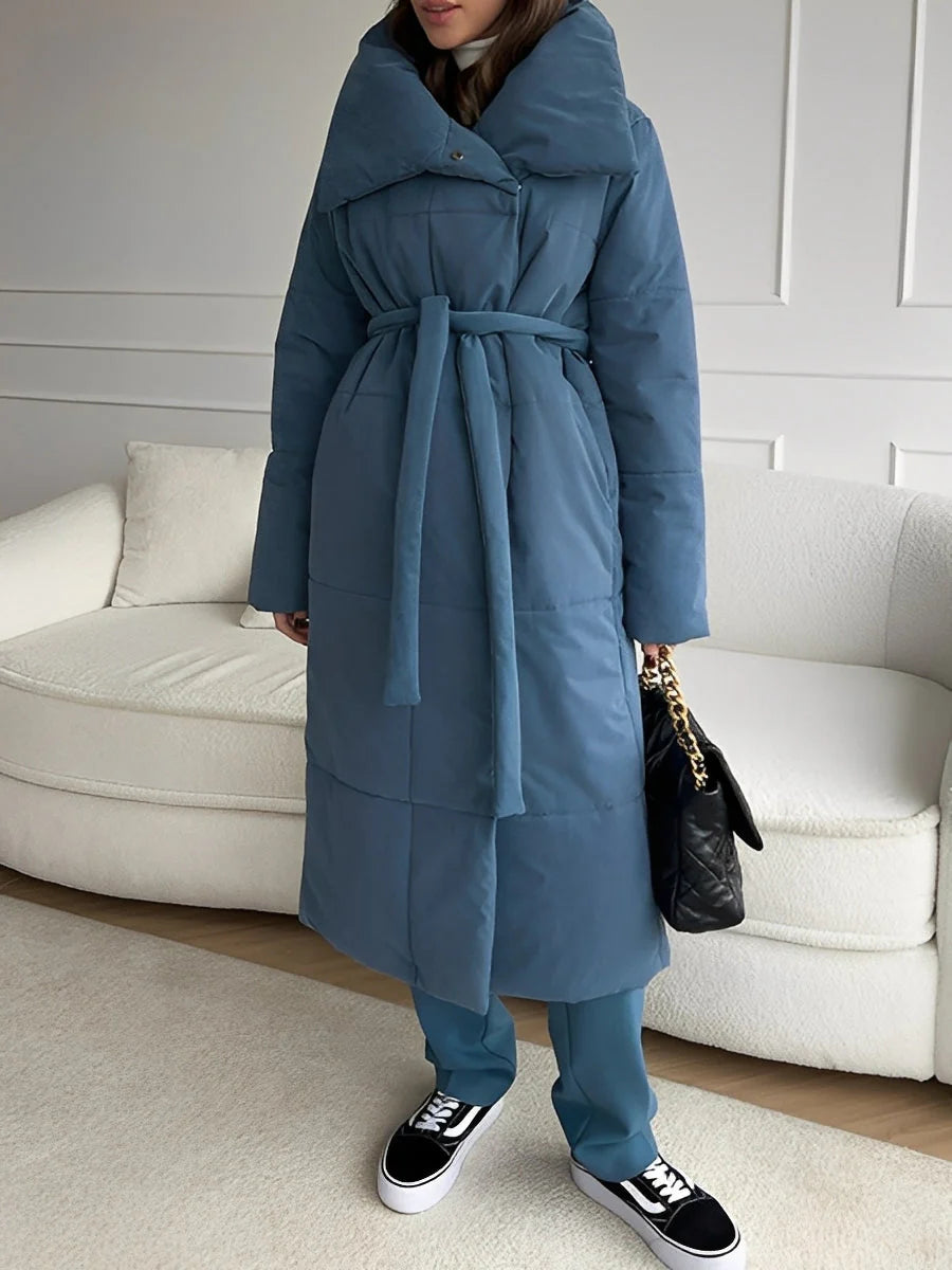 Adaline long warm padded jacket – women