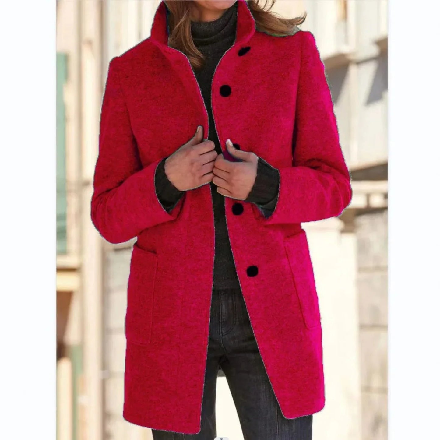 Vintage wool coat for women - Kayla