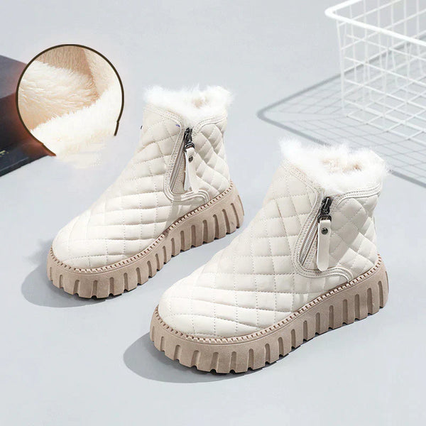 Mia - snowboots katoen antislip
