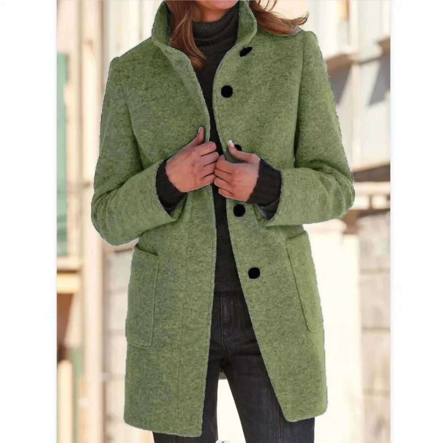 Vintage wool coat for women - Kayla