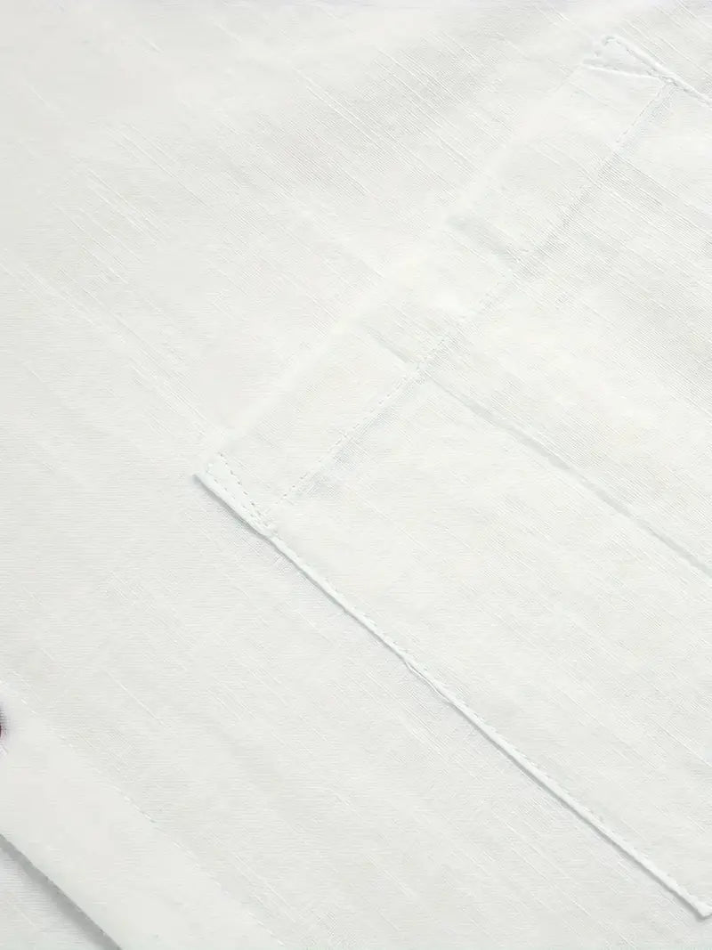 NIMA stijlvol overhemd met korte mouwen voor mannen