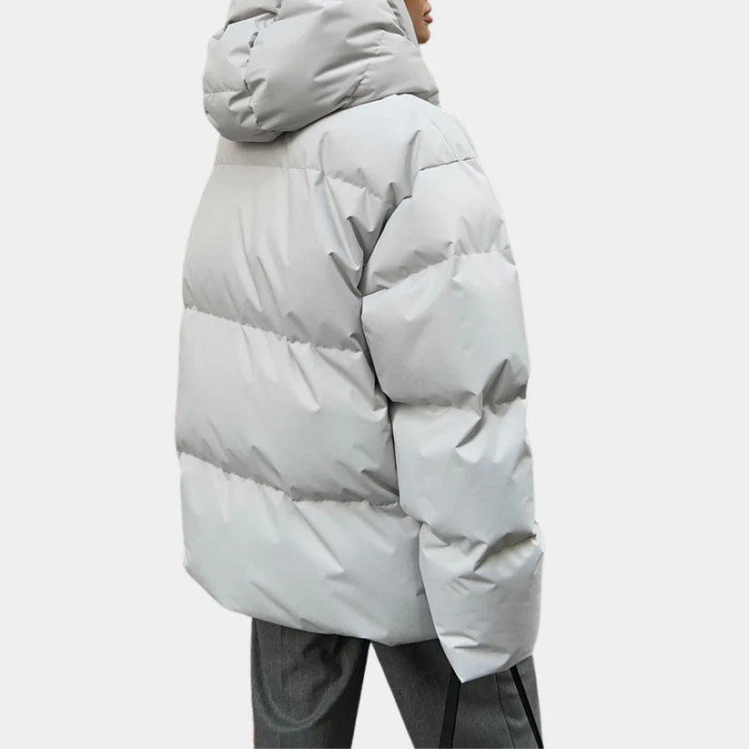 Ingrid – oversized puffer jacket with water-repellent surface