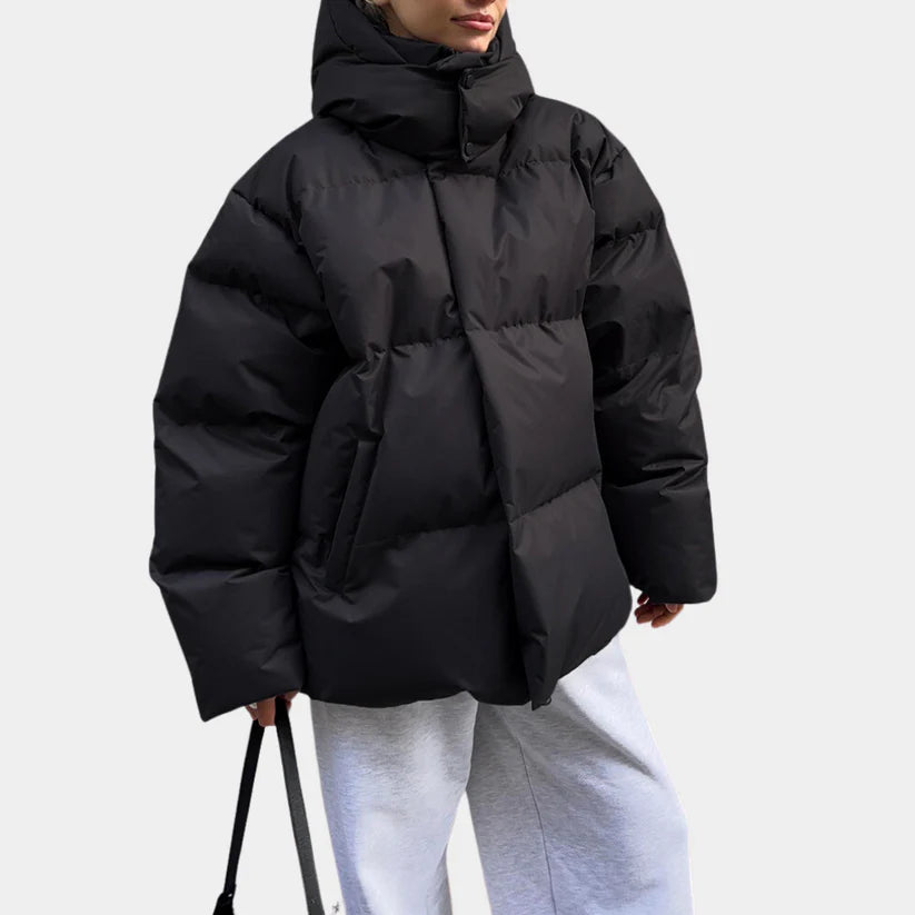 Ingrid – oversized puffer jacket with water-repellent surface