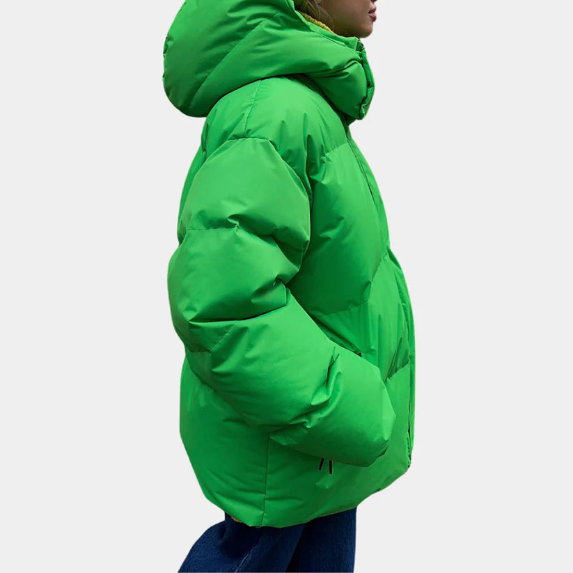 Ingrid – oversized puffer jacket with water-repellent surface