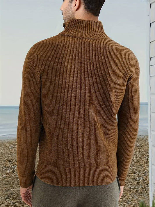 Alpha zip pullover – stijlvolle elegantie en veelzijdigheid