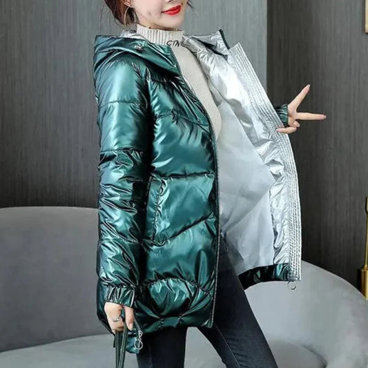 Amelia - comfortabele damesjas met warme capuchon