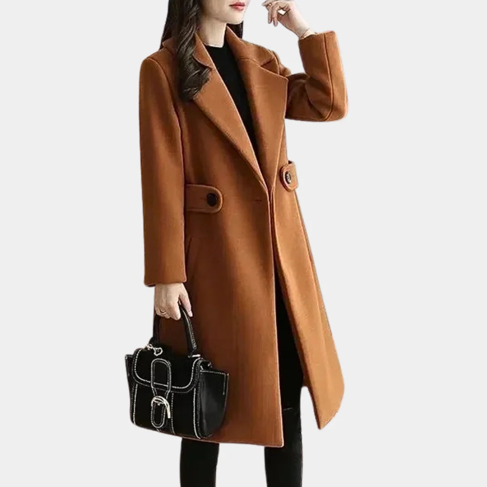 Long winter jacket for women - Carmen