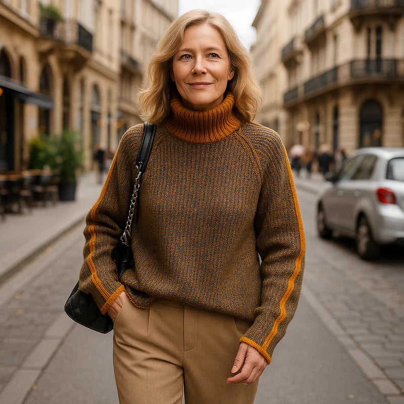 Breseis women's sweater – casual soft knit look