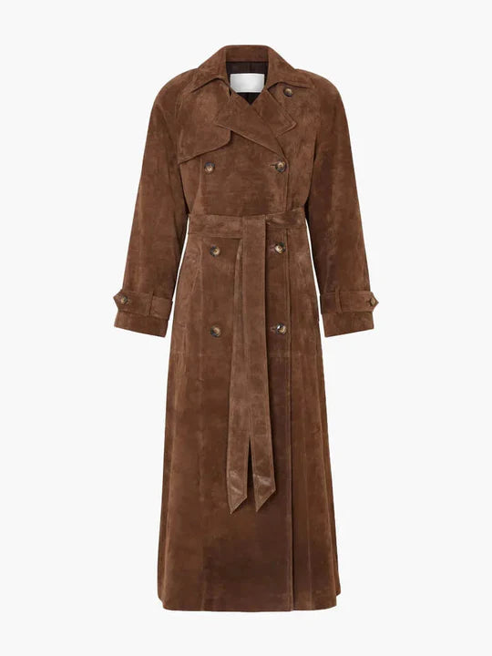 Vivienne – fitted trench coat with a classic design