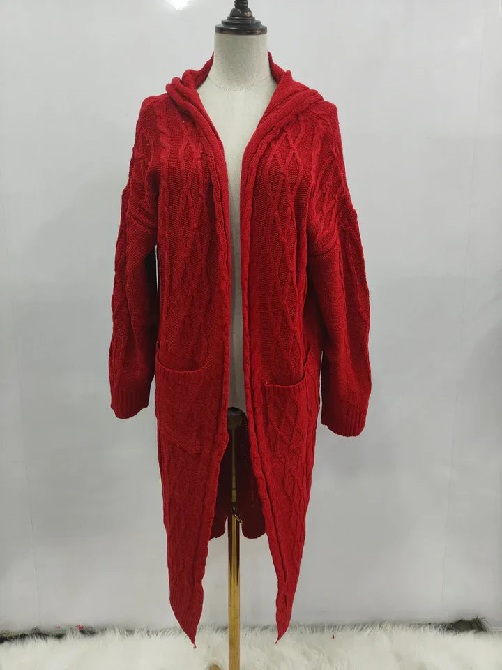 Anahi - warm and knitted cardigan