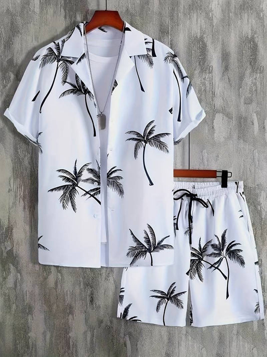 NIMA 2-delige zomerset met kokosnootprint