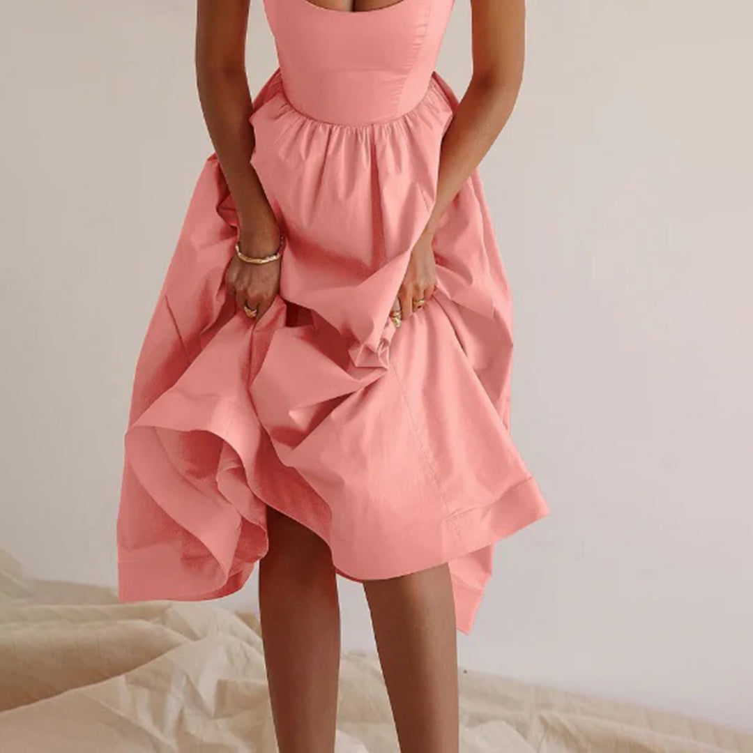 NIMA Elegante midi-jurk