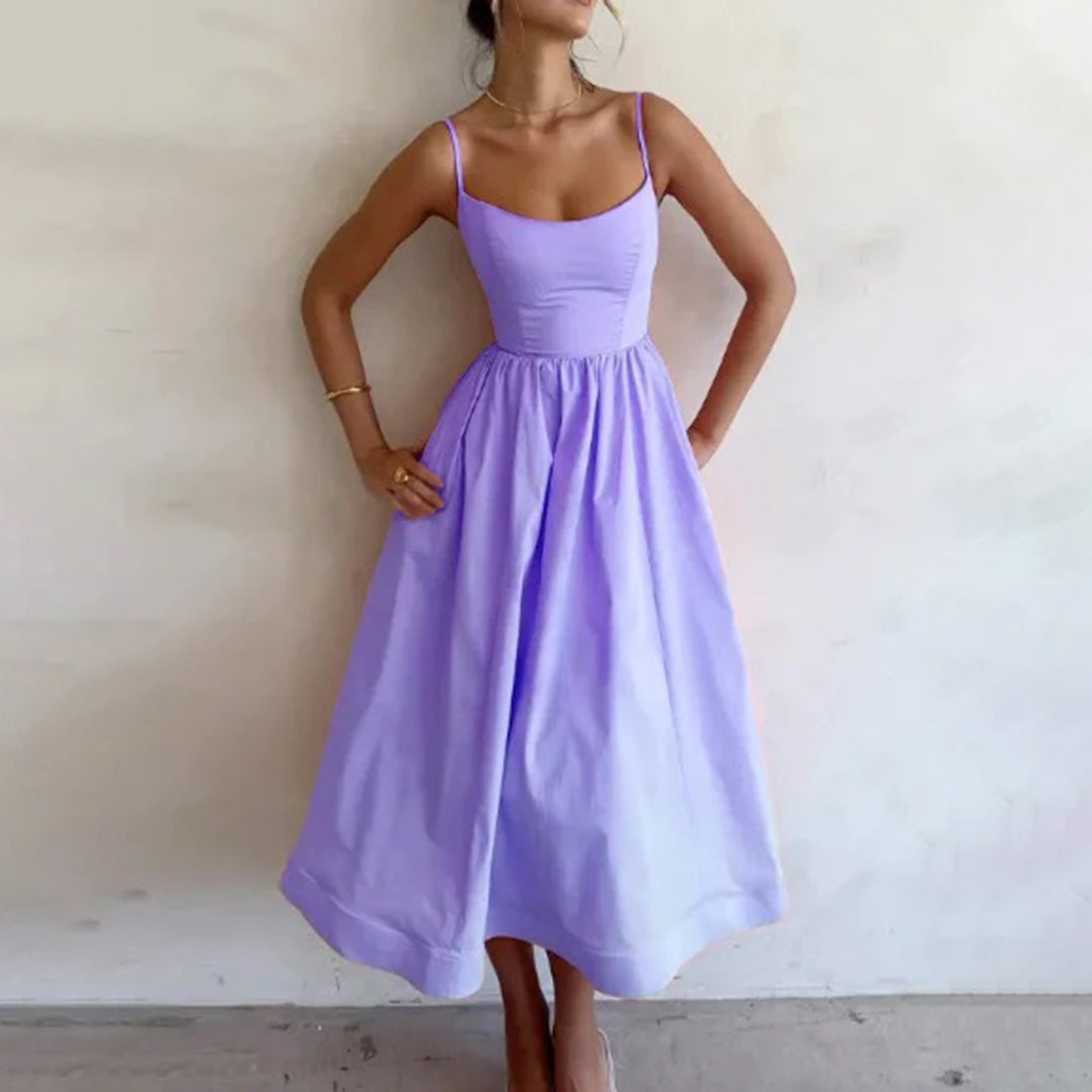 NIMA Elegante midi-jurk