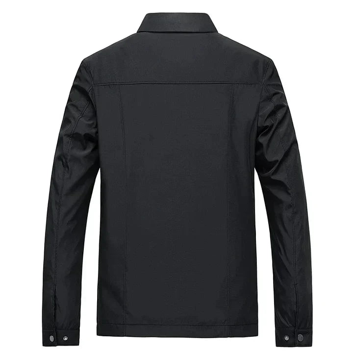 Casual transitional jacket for men with long sleeves – light protection