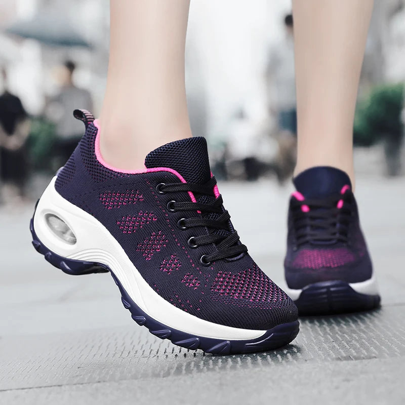 NIMA Dames Paars Sportschoenen