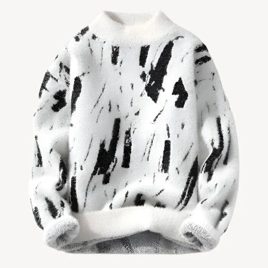 Aldrik - knusse gebreide designertrui voor heren