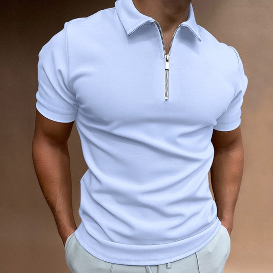 NIMA polo met ritssluiting