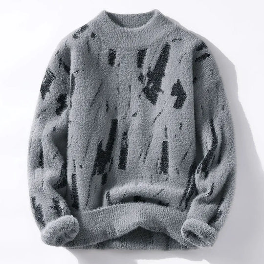 Nash – classic knit sweater with textured pattern