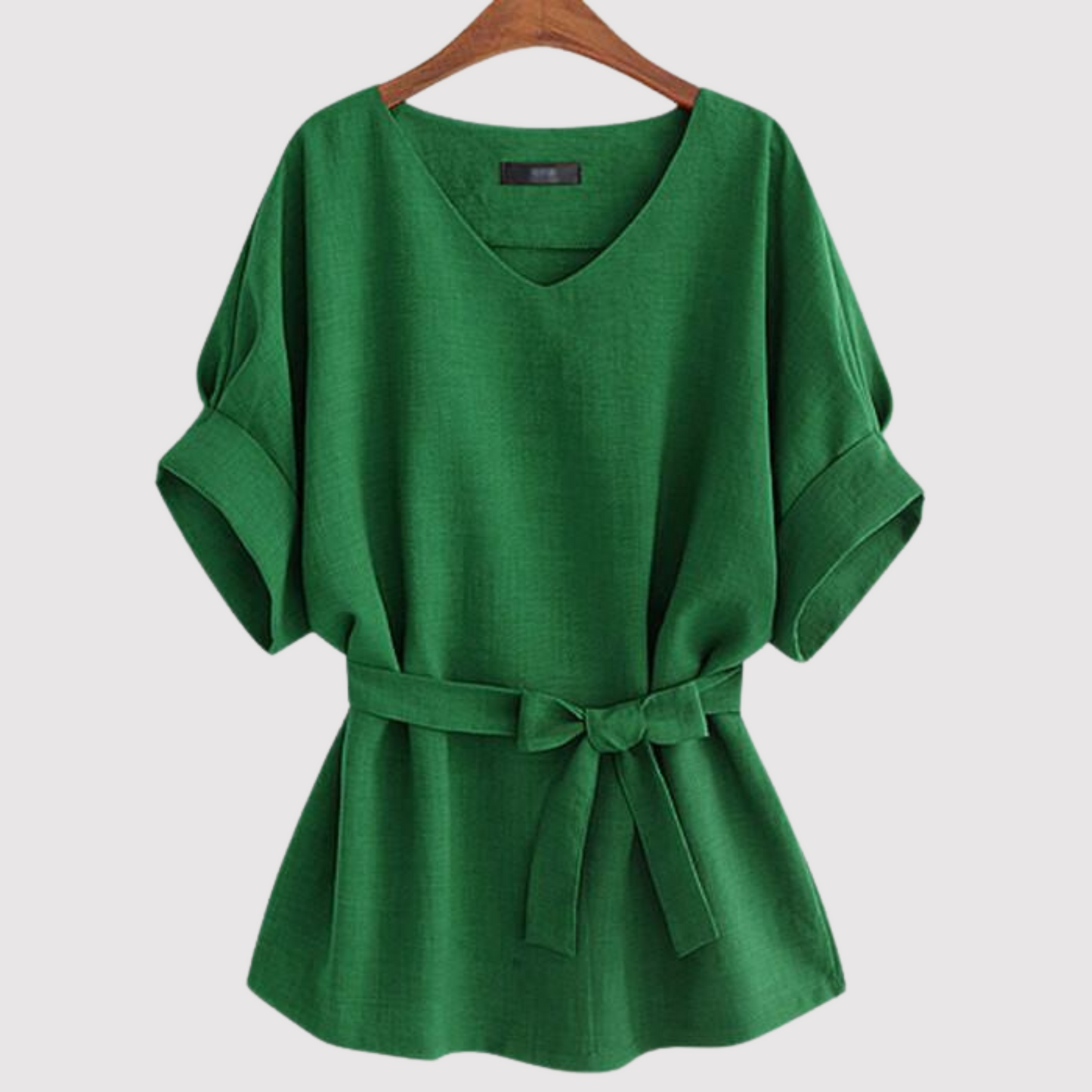 NIMA Losse Blouse Met Korte Mouwen