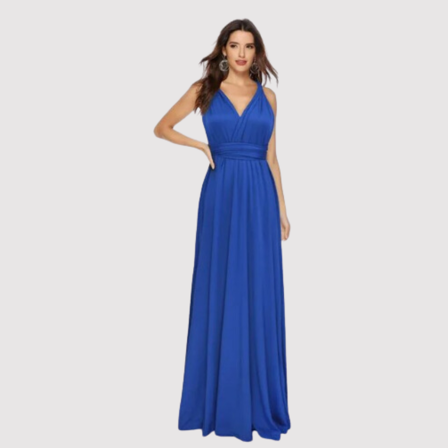 NIMA Elegante jurk in een veelzijdige wikkel-look
