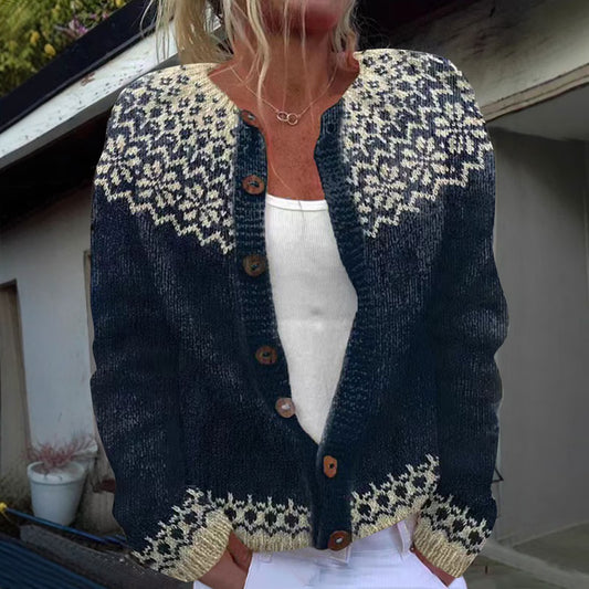 Lola – cozy chunky knit cardigan with side pockets