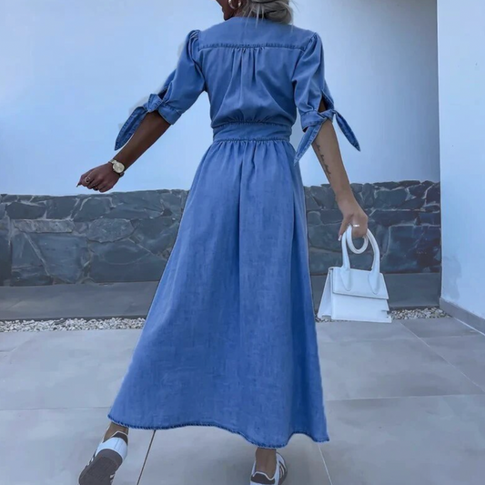 NIMA Vintage Denim Jurk