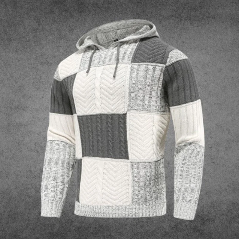 Adriaan - comfortabele warme herenhoodie
