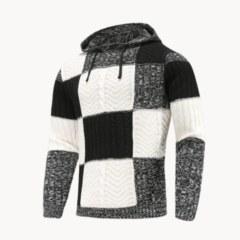 Adriaan - comfortabele warme herenhoodie