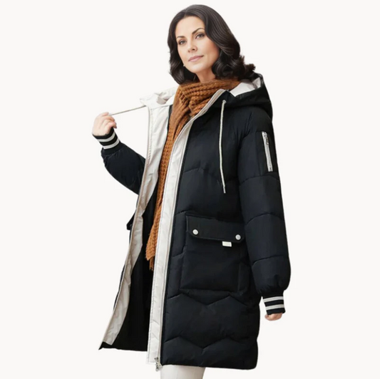 Alessia - gezellige winter gevoerde parka damesjas