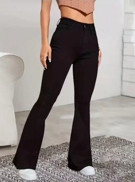 Ariana denim flared trousers