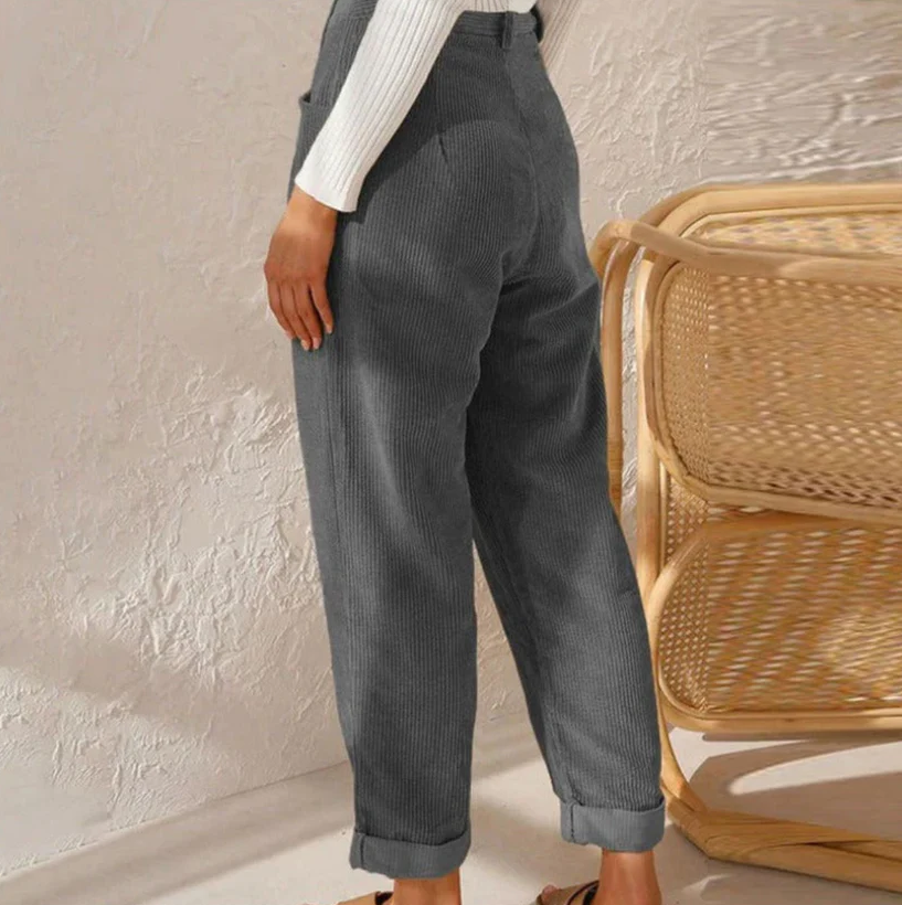Malia - casual corduroy trousers