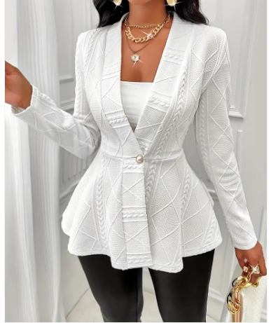 Savannah - elegant knitted blazer