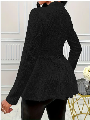 Savannah - elegant knitted blazer