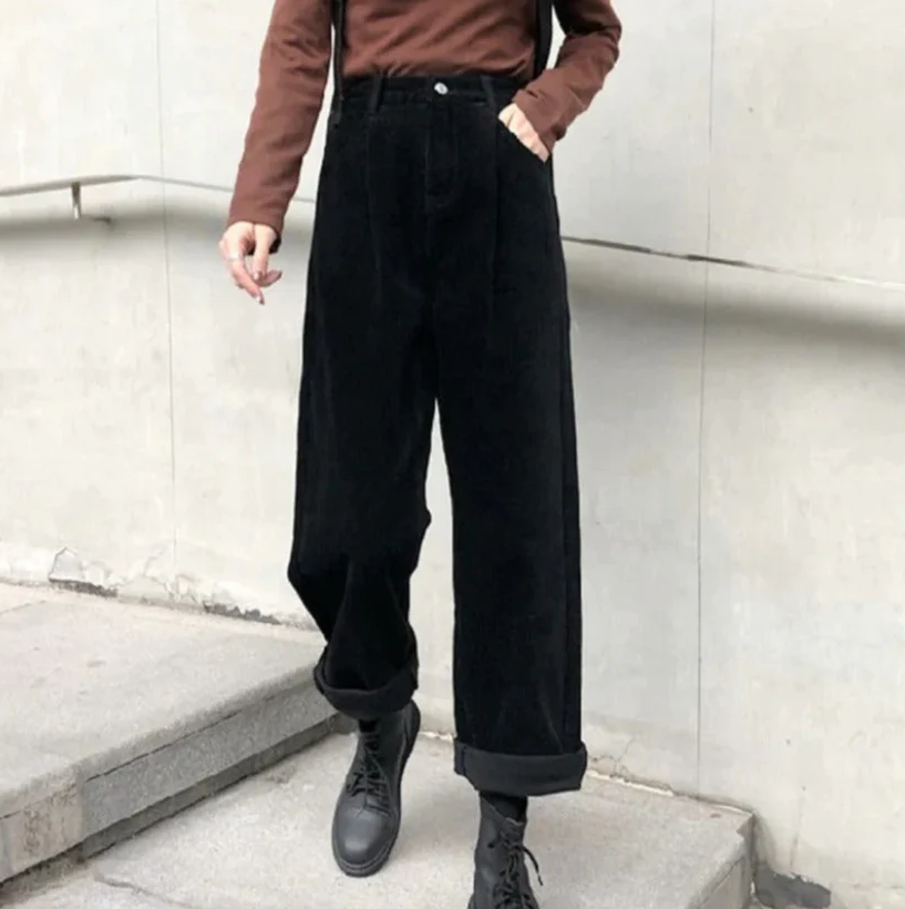 Malia - casual corduroy trousers
