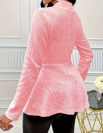Savannah - elegant knitted blazer