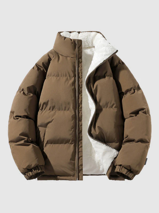 Johan - fleece-lined puffer jacket