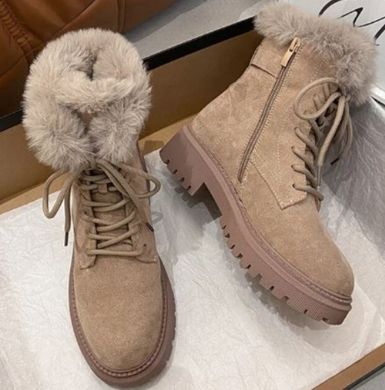 Skylar - antislip warme snowboots met ritssluiting