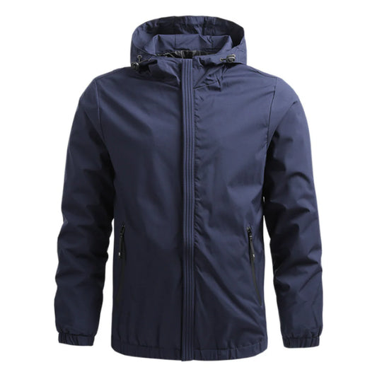 Men's outdoor jacket with hood – lightweight all-rounder